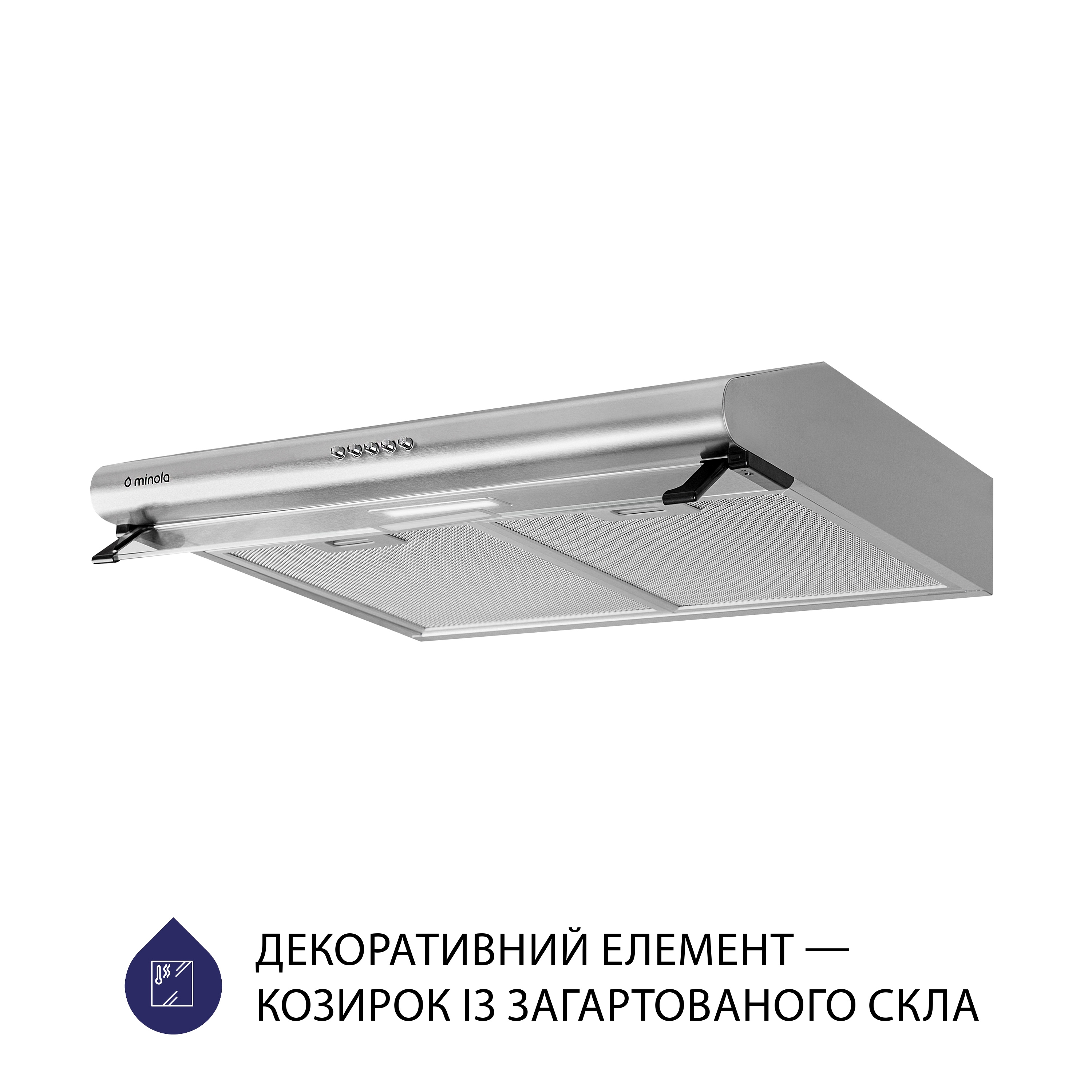 Витяжка плоска Minola HPL 615 I - зображення 4