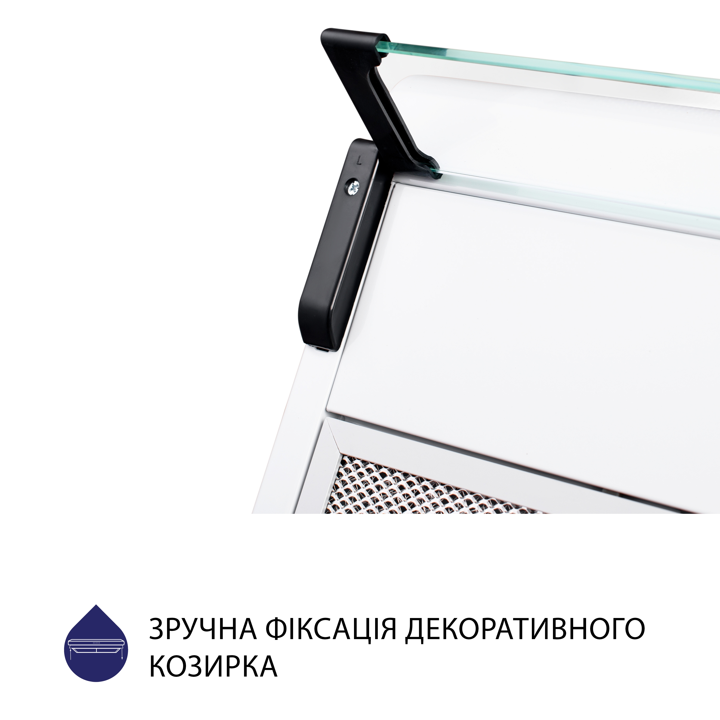 Витяжка плоска Minola HPL 615 WH - зображення 5