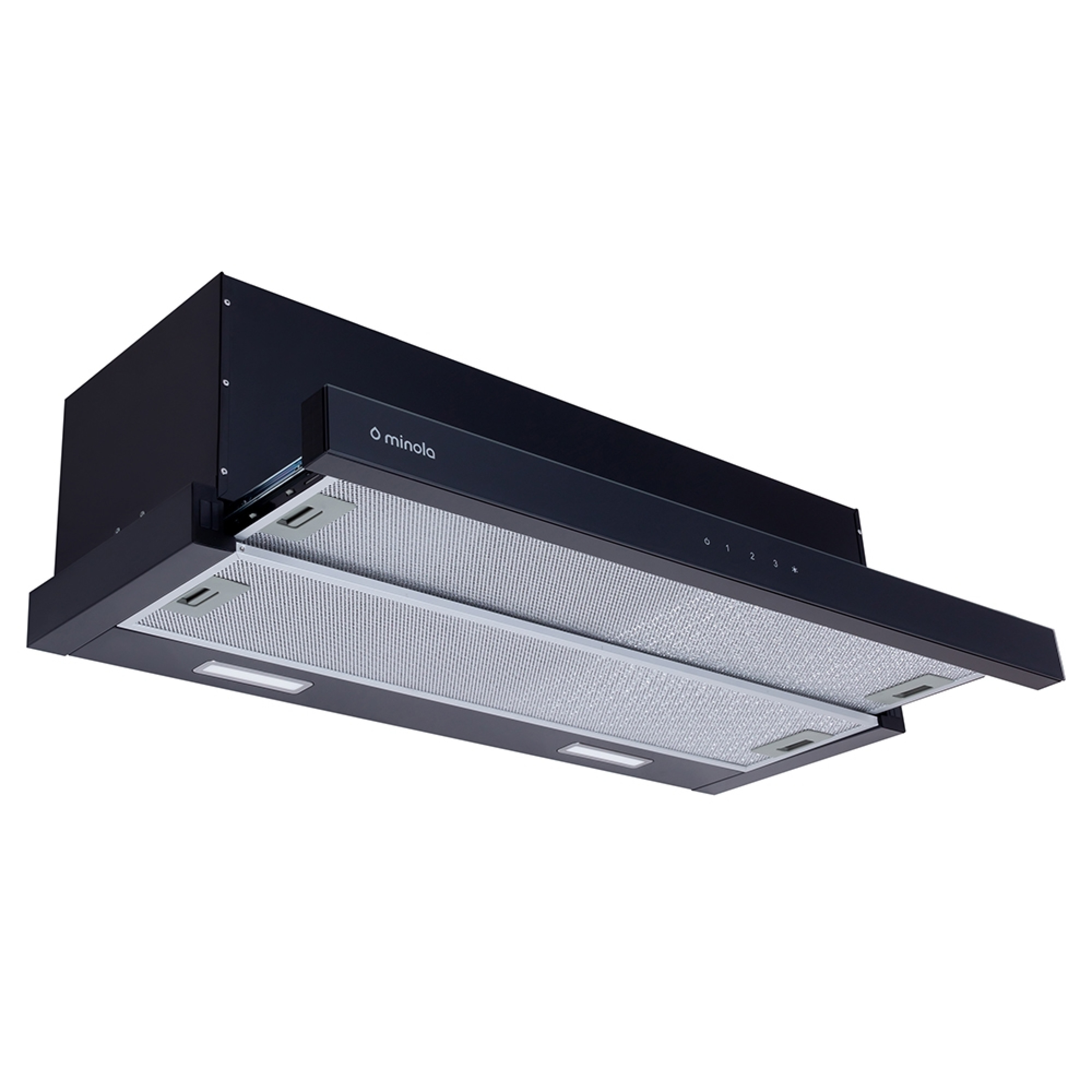 Вытяжка телескопическая Minola HTLS 9935 BL 1300 LED - зображення 2