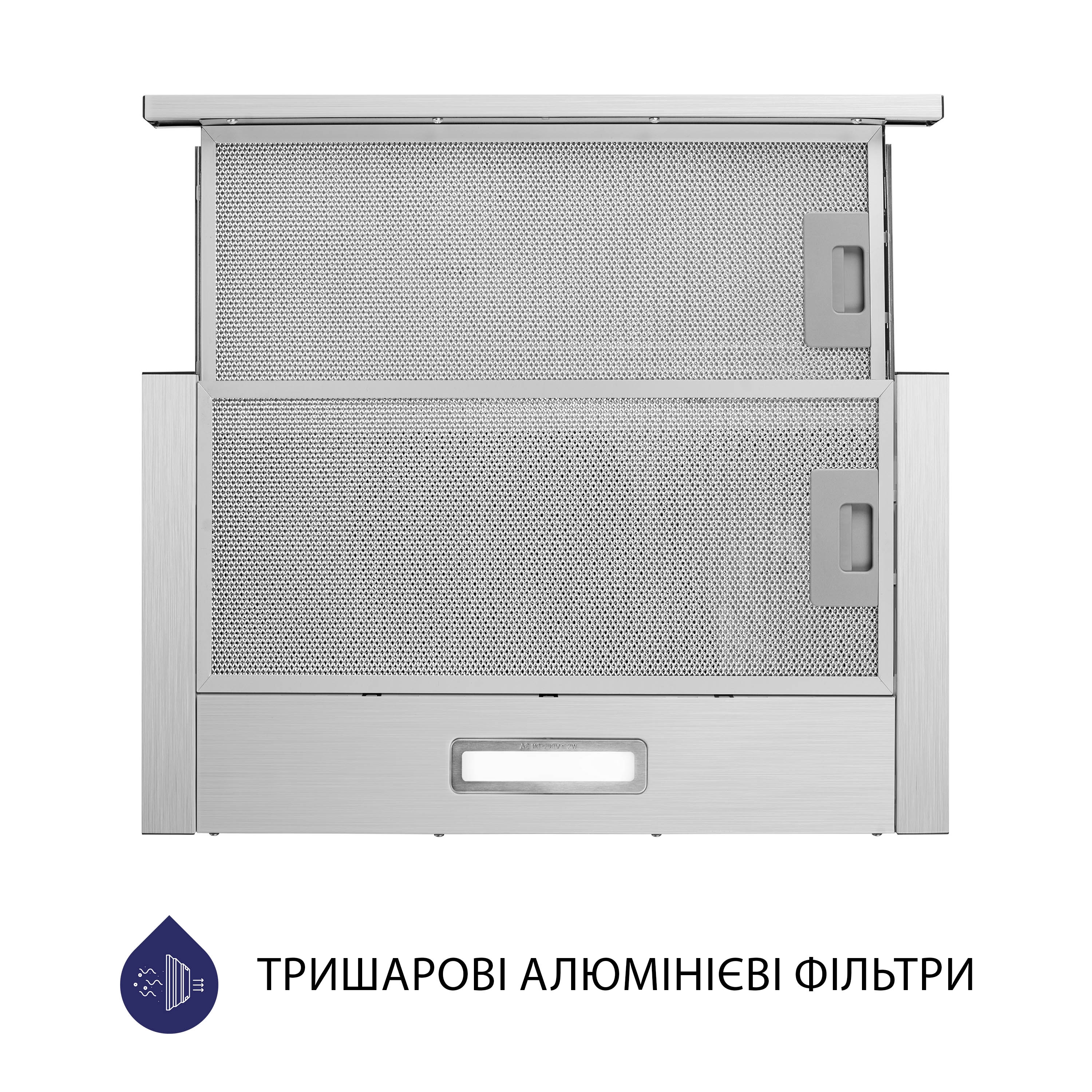 Витяжка телескопічна Minola HTL 514 I LED - зображення 3