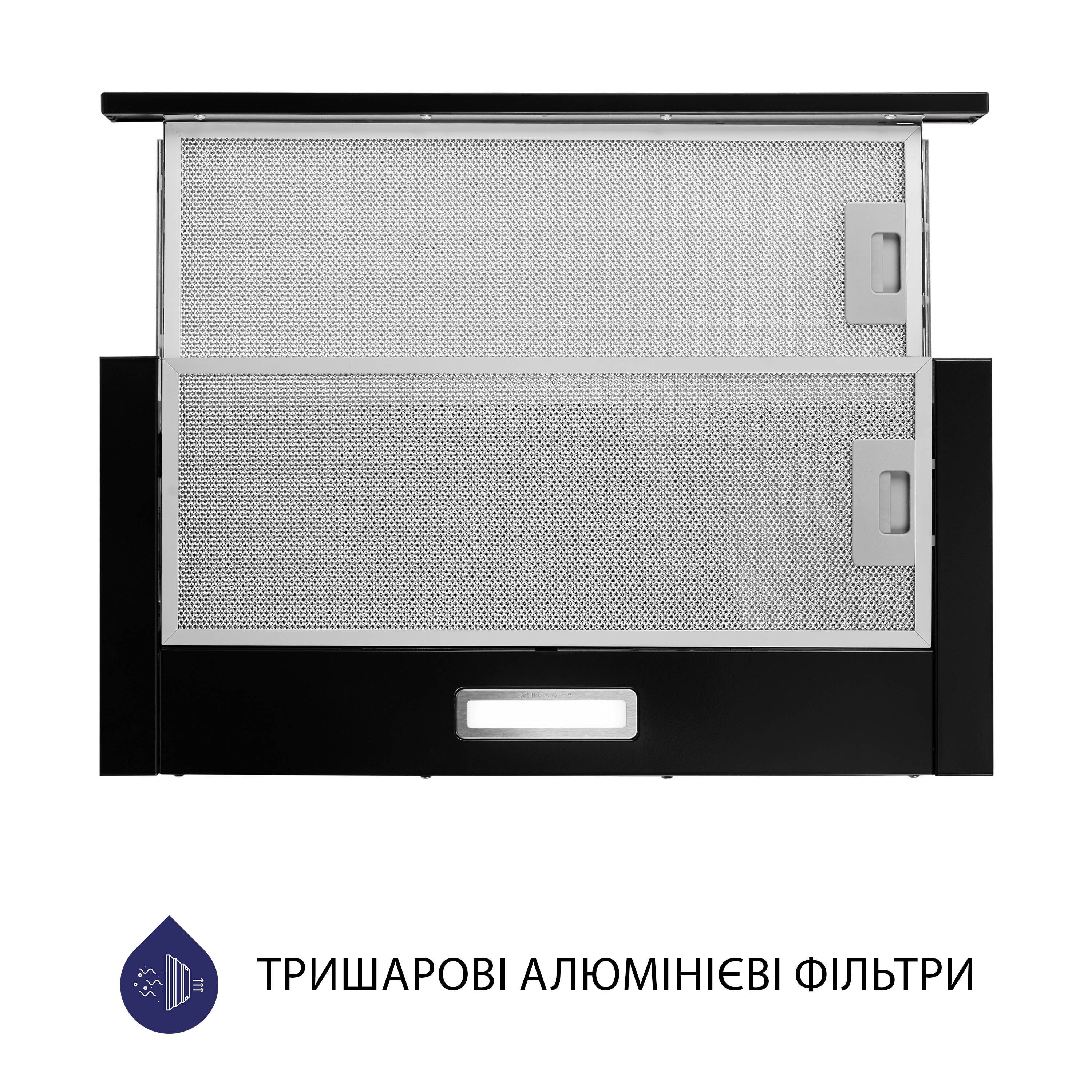 Витяжка телескопічна Minola HTL 614 BL LED - зображення 3