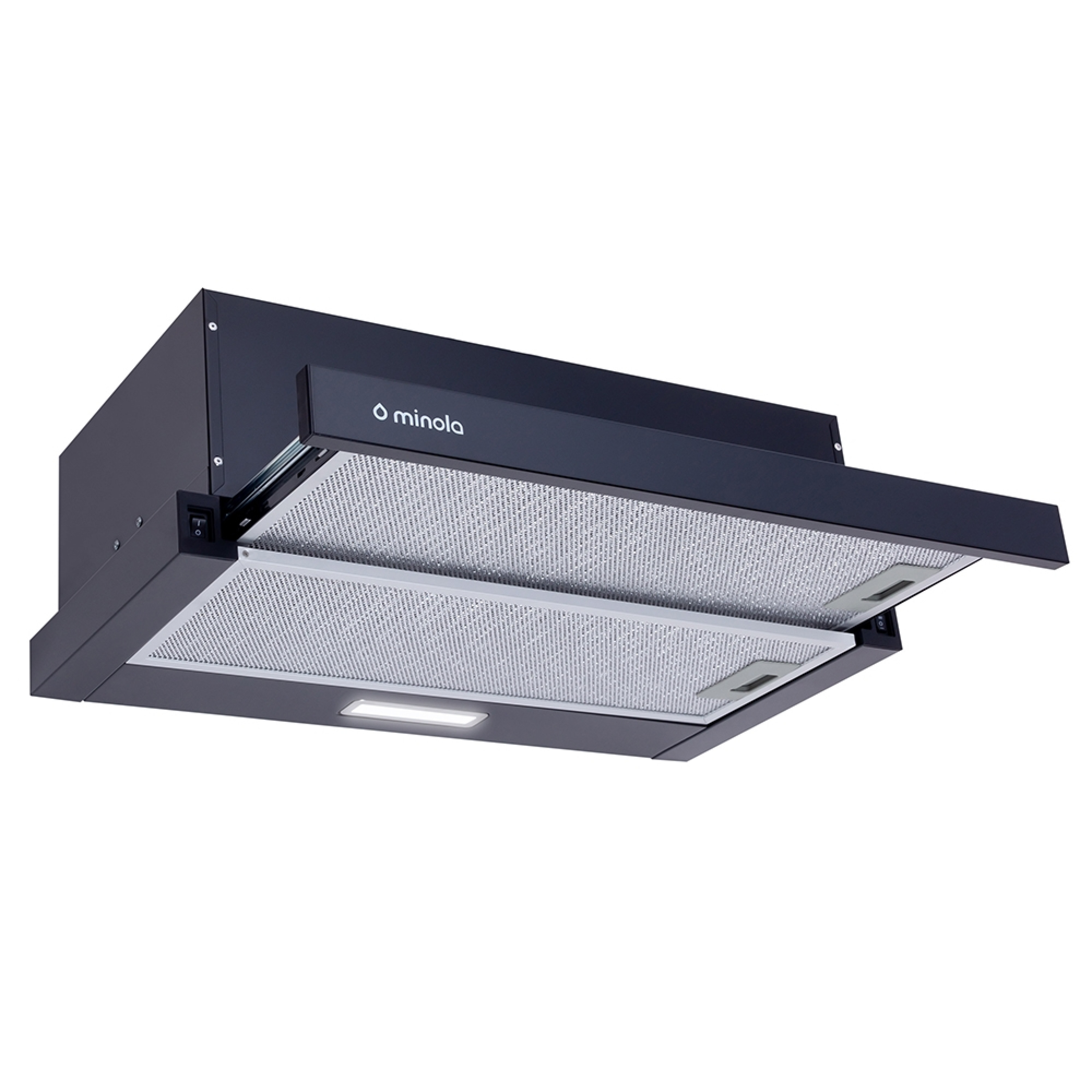 Витяжка телескопічна Minola HTL 6214 BL 700 LED - зображення 3