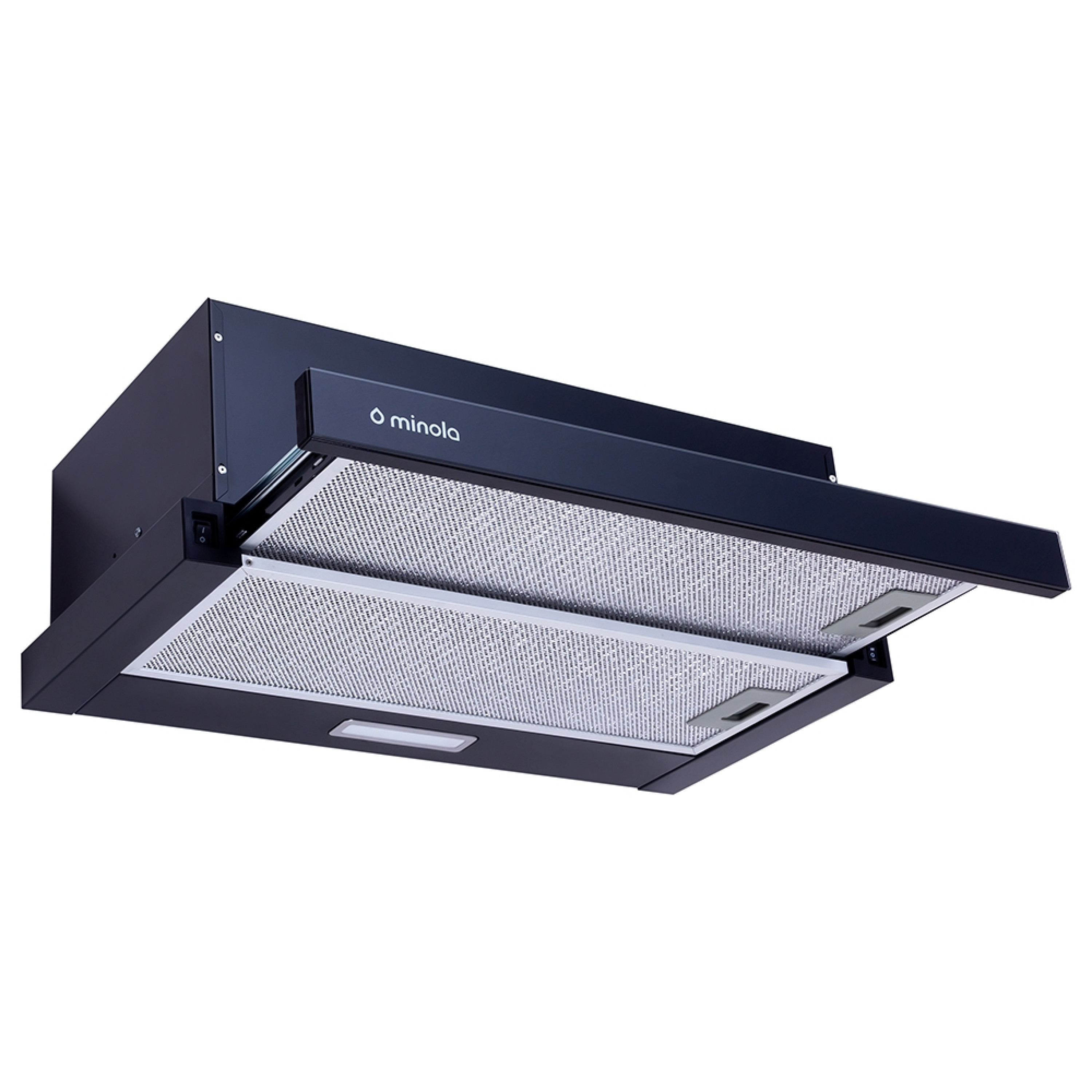 Витяжка телескопічна Minola HTL 6234 BL 700 LED GLASS - зображення 2