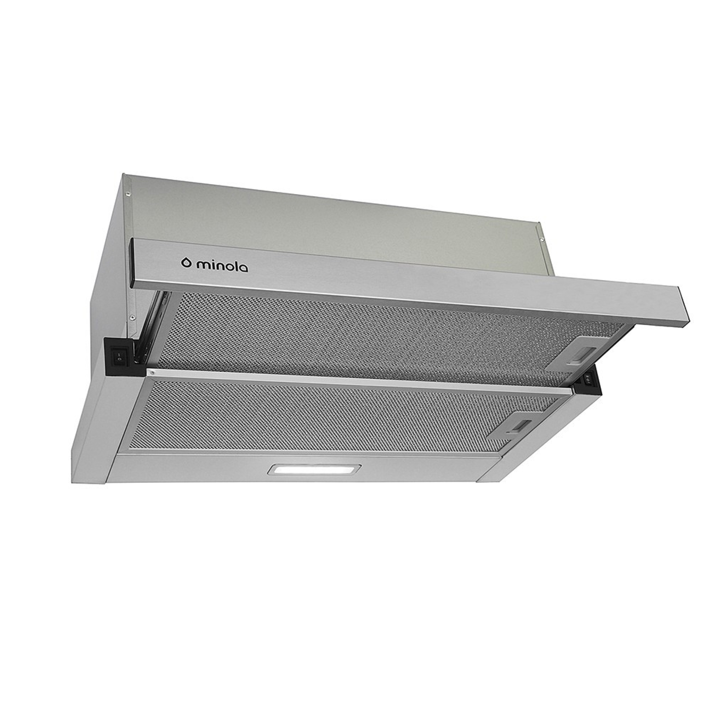 Вытяжка телескопическая Minola HTL 6614 I 1000 LED - зображення 2