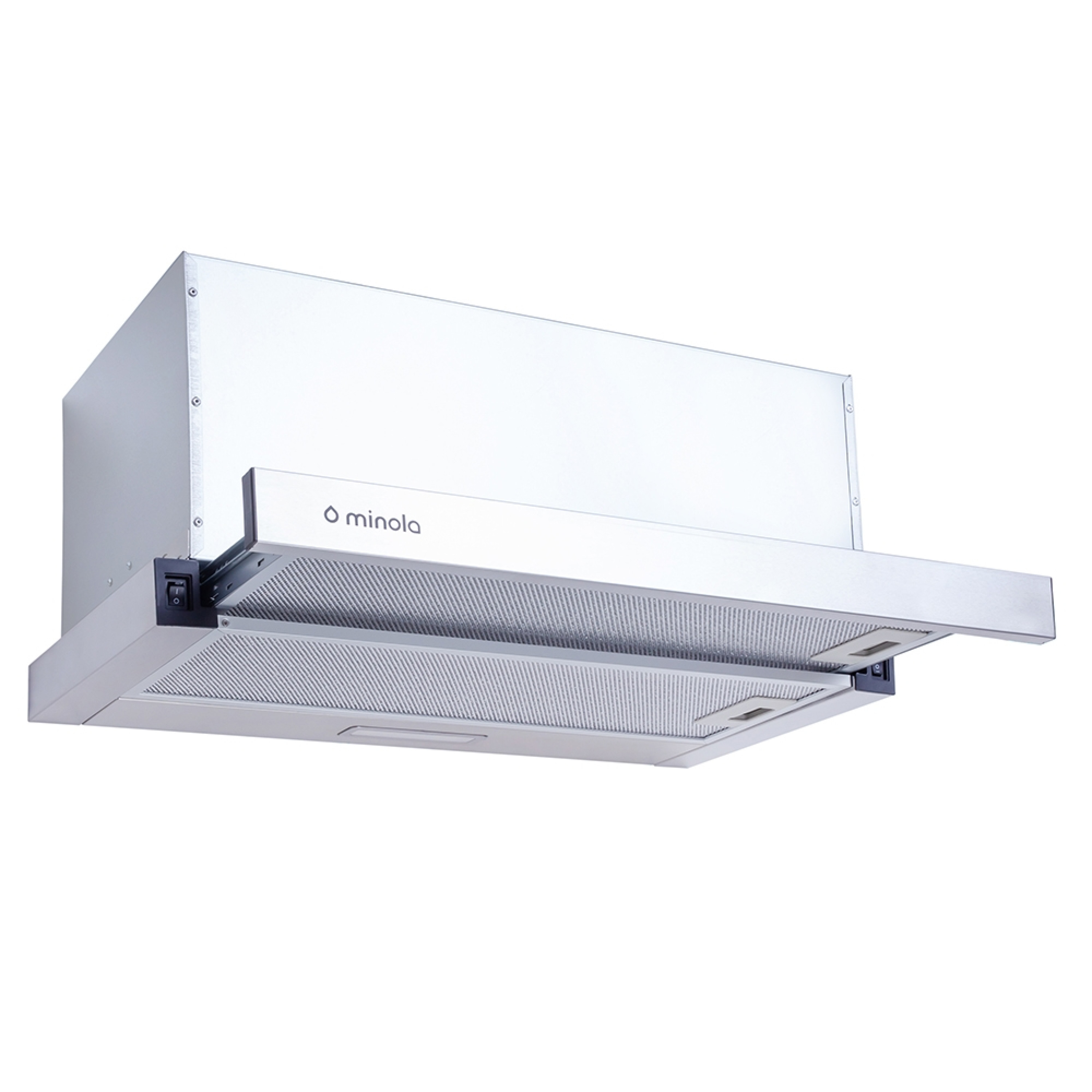 Вытяжка телескопическая Minola HTL 6814 I 1200 LED - зображення 2