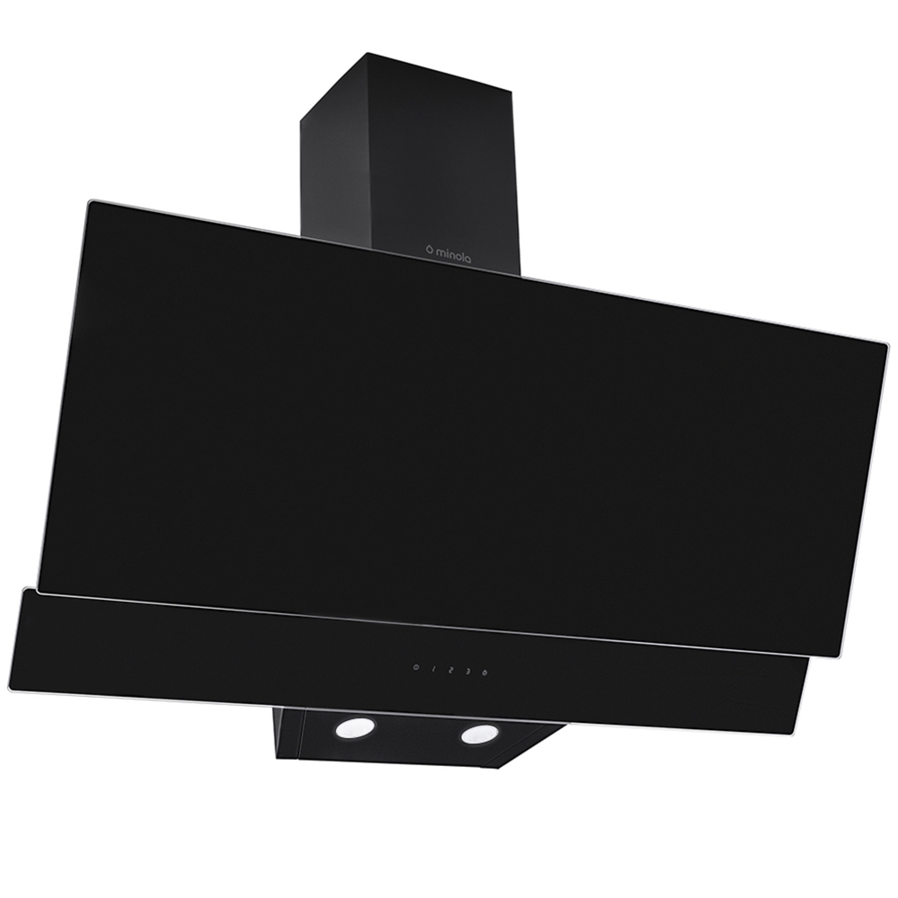 Витяжка декоративна похила Minola HVS 9412 BL 850 LED - зображення 3