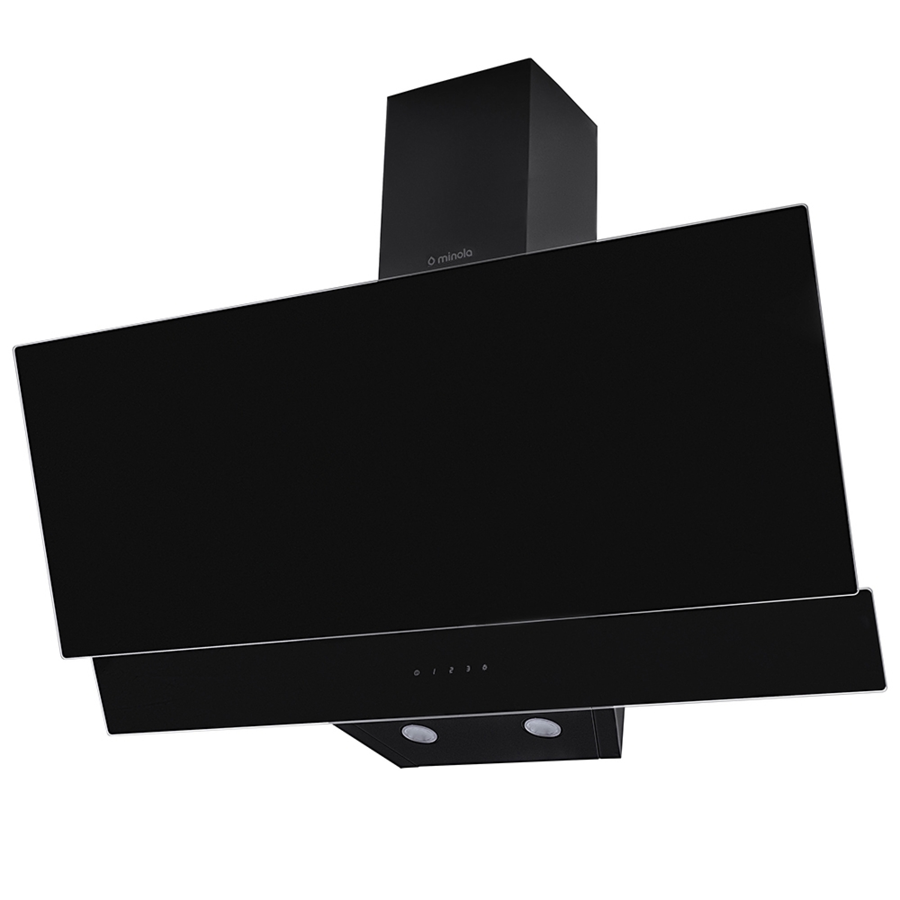 Витяжка декоративна похила Minola HVS 9412 BL 850 LED - зображення 4