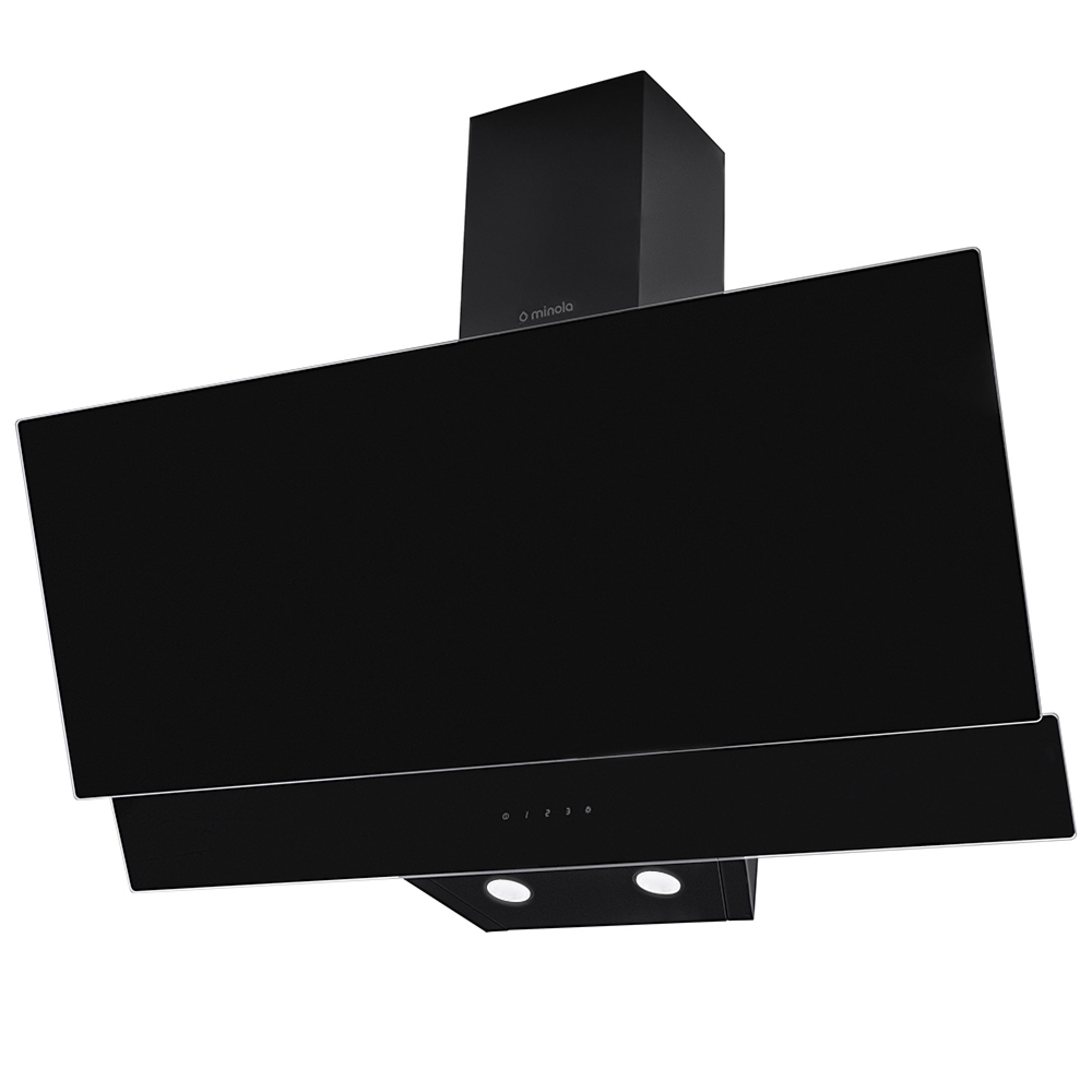 Витяжка декоративна похила Minola HVS 9412 BL 850 LED - зображення 5