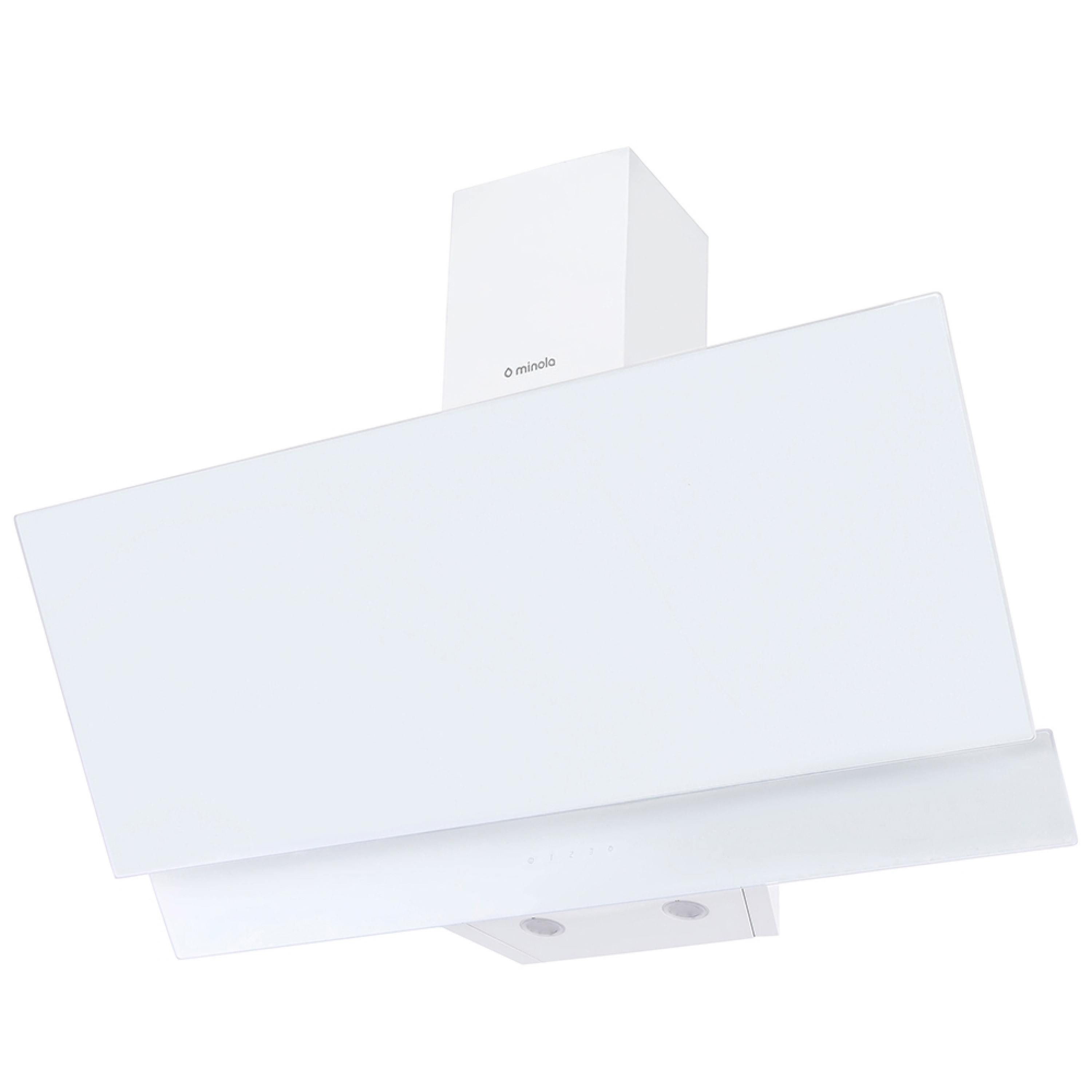 Витяжка декоративна похила Minola HVS 9412 WH 850 LED - зображення 4