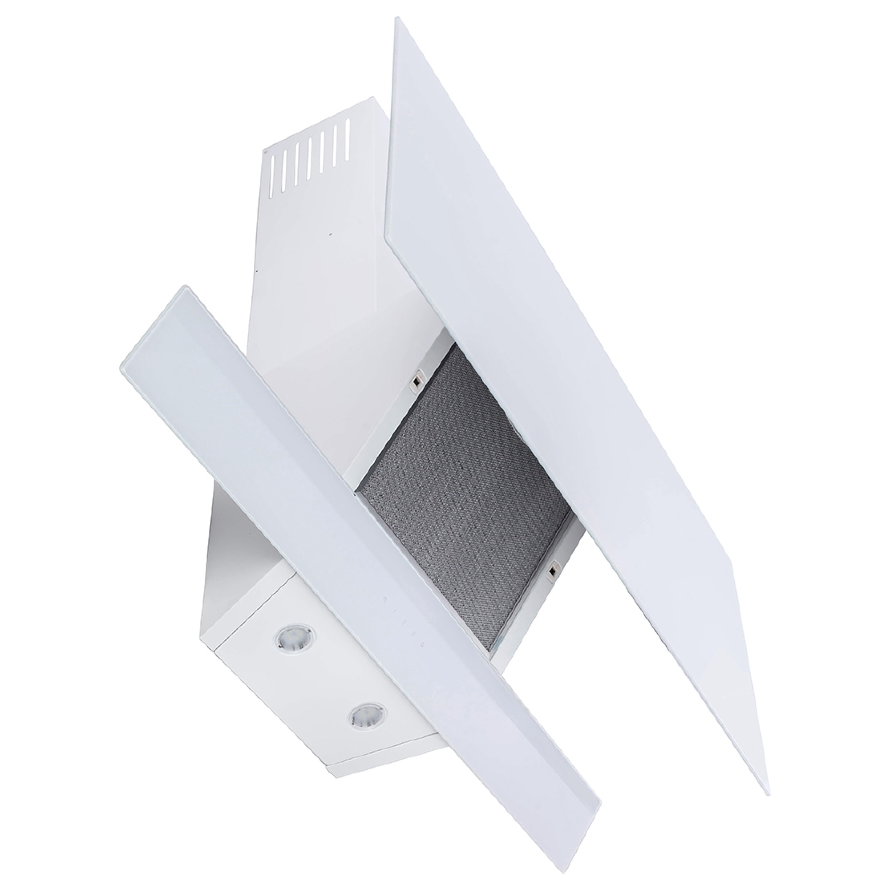Витяжка декоративна похила Minola HVS 9412 WH 850 LED - зображення 6