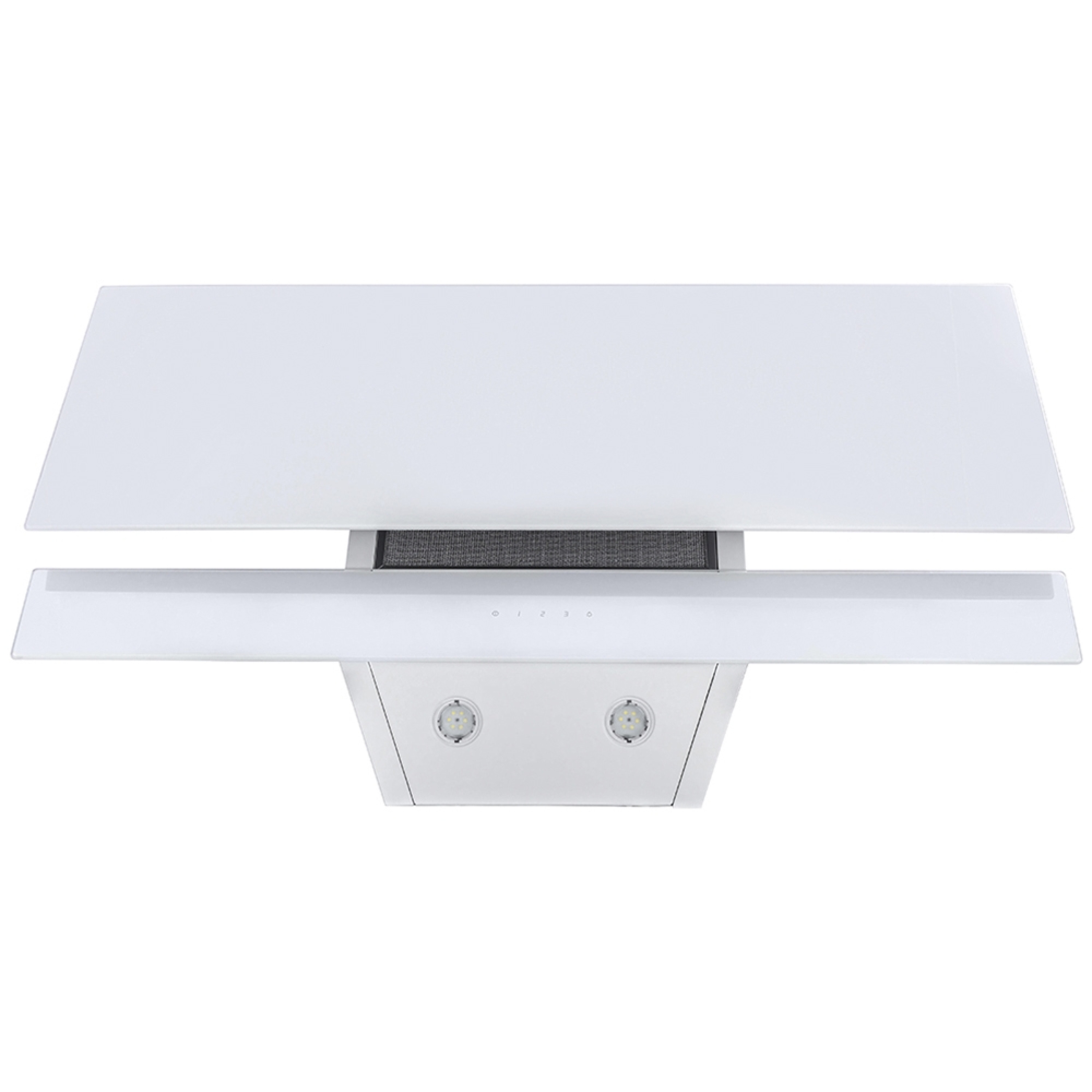 Витяжка декоративна похила Minola HVS 9412 WH 850 LED - зображення 9