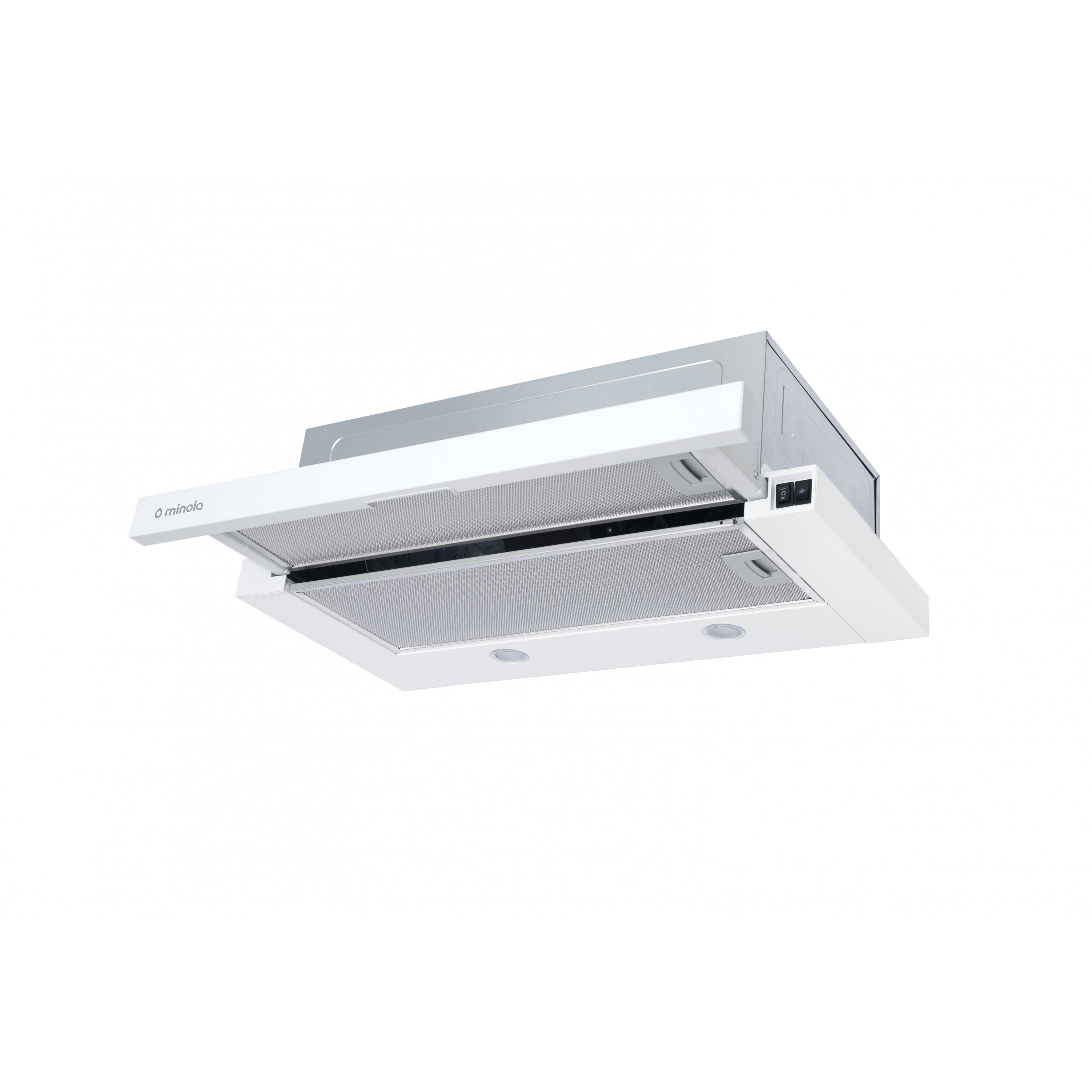 Витяжка телескопічна Minola MTL 6212 WH 700 LED - зображення 2