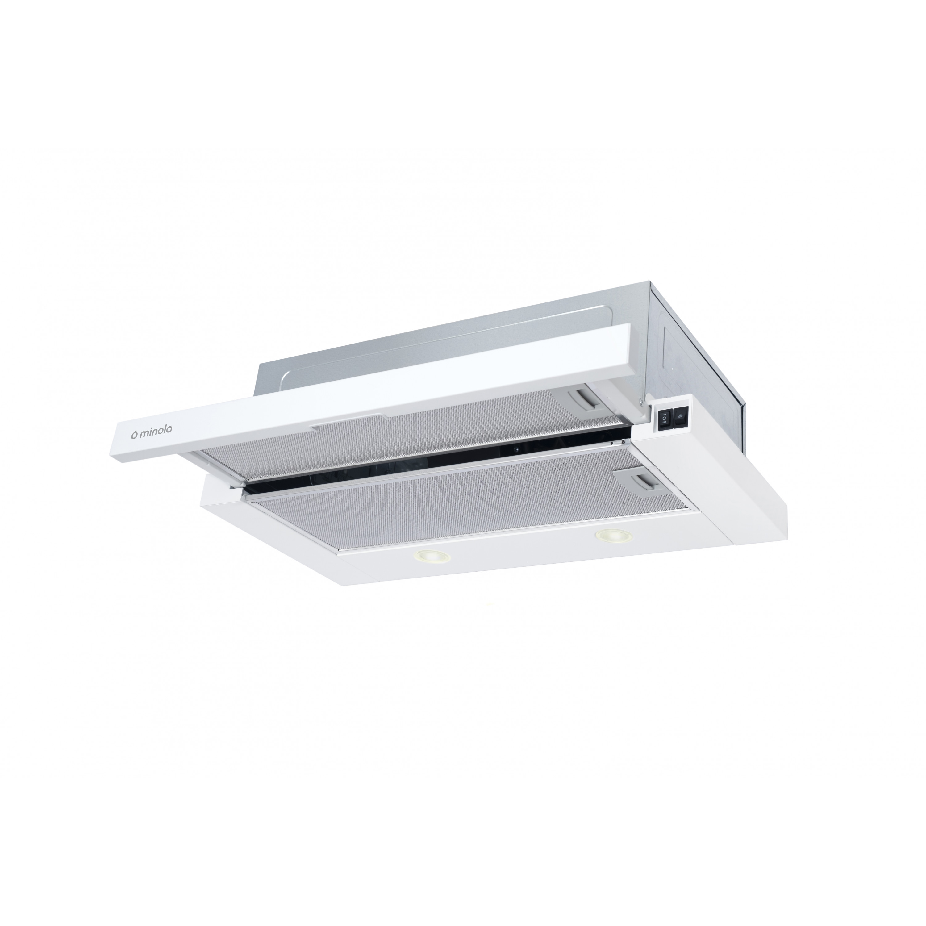 Витяжка телескопічна Minola MTL 6212 WH 700 LED - зображення 3