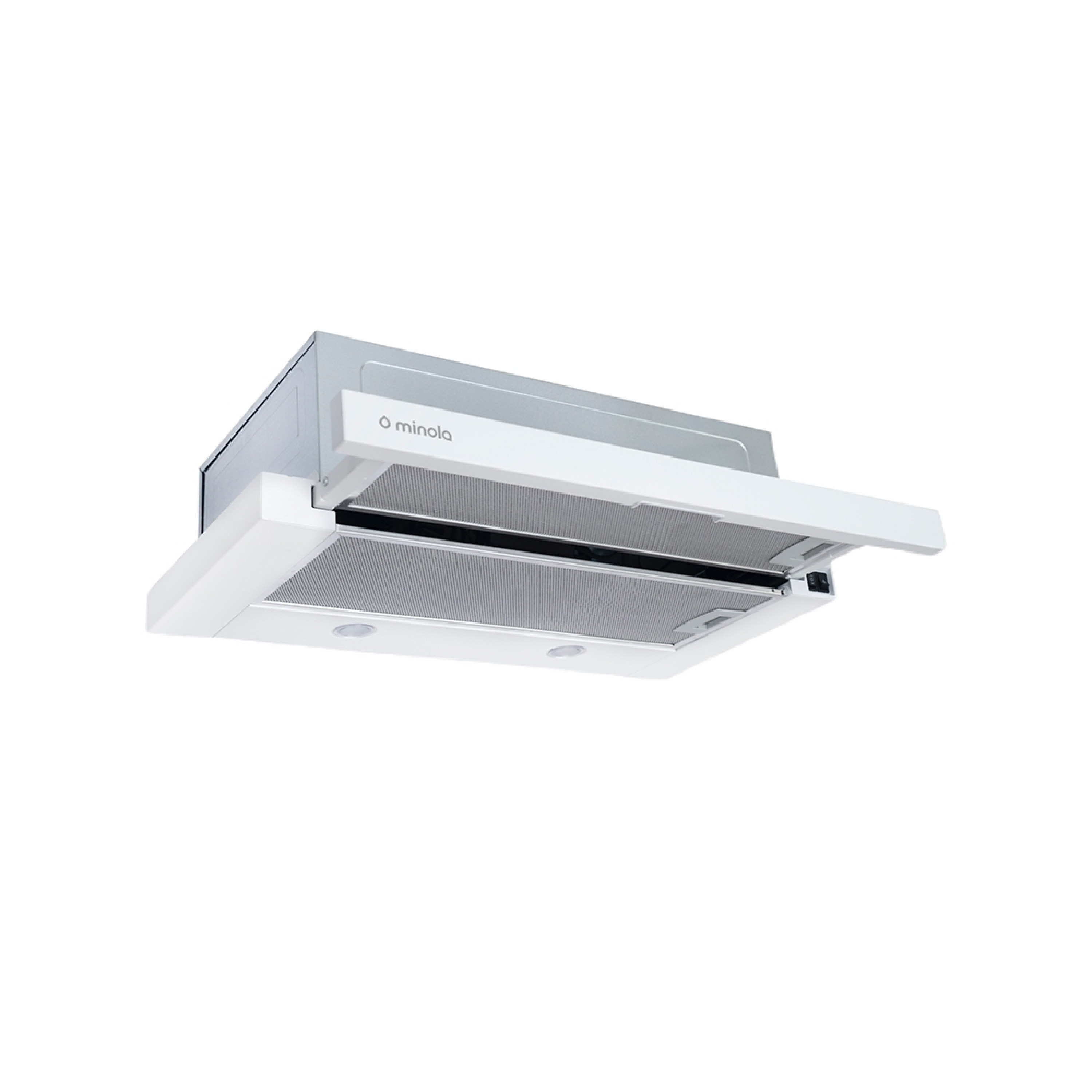 Витяжка телескопічна Minola MTL 6212 WH 700 LED - зображення 4