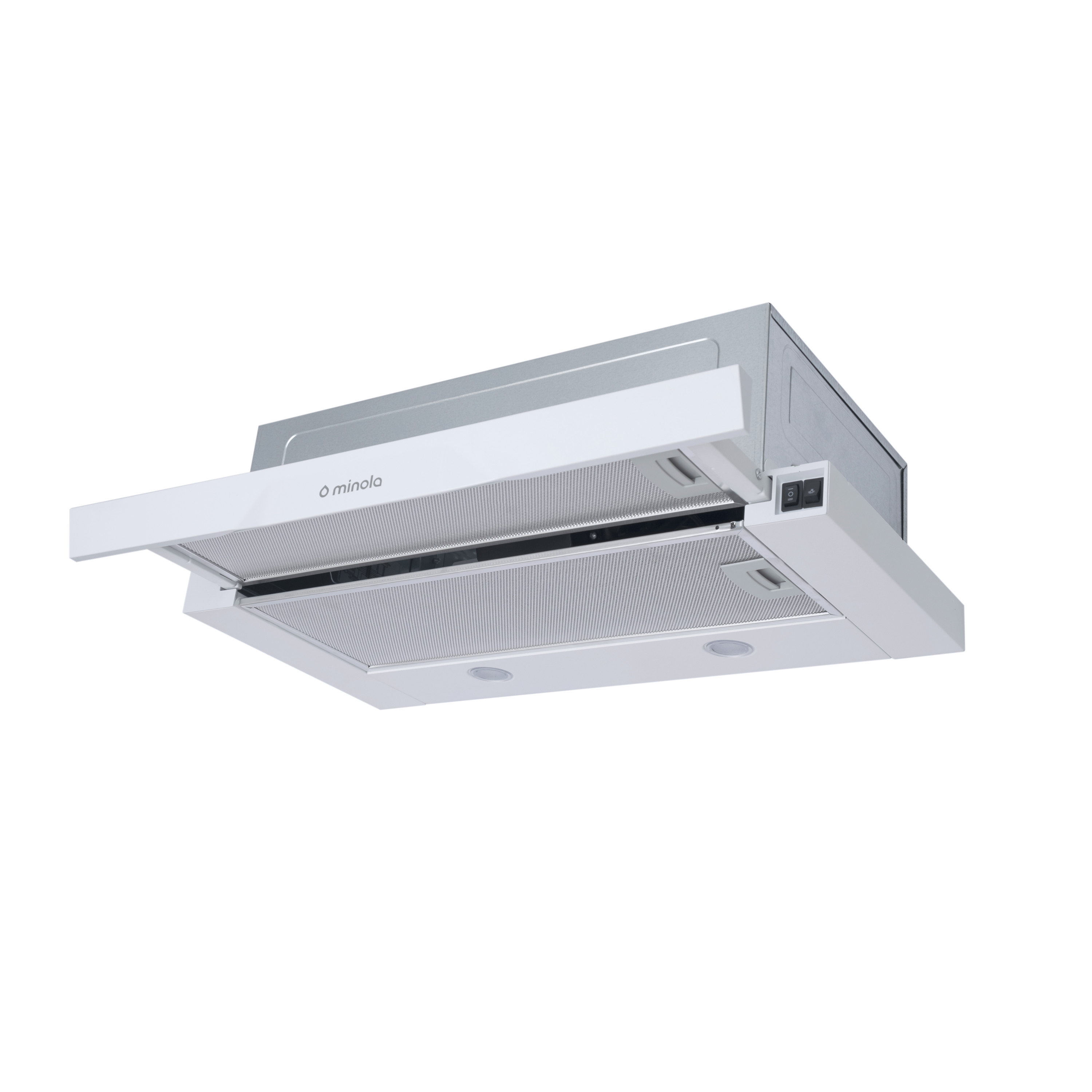 Витяжка телескопічна Minola MTL 6222 WH 700 LED - зображення 2