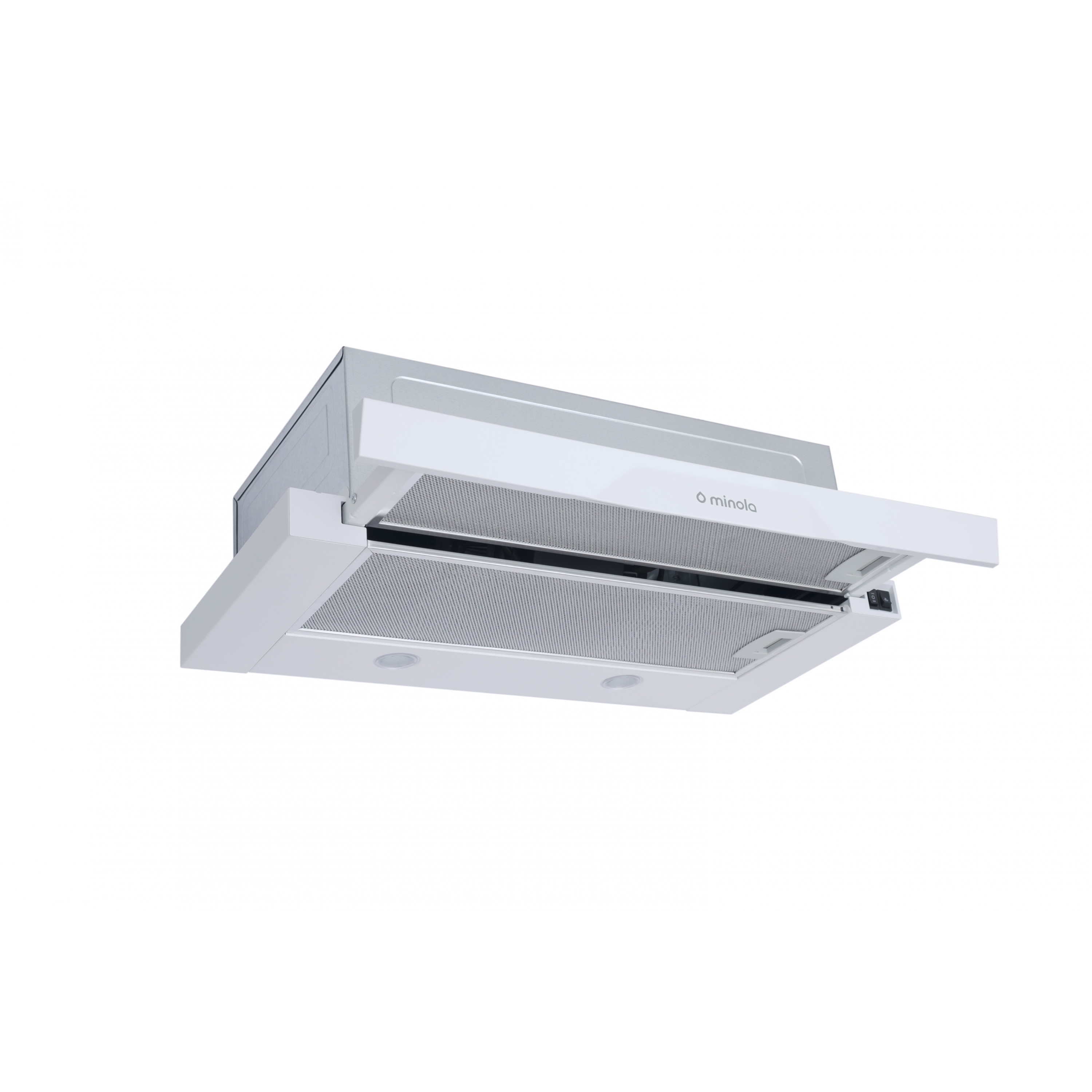 Витяжка телескопічна Minola MTL 6222 WH 700 LED - зображення 4