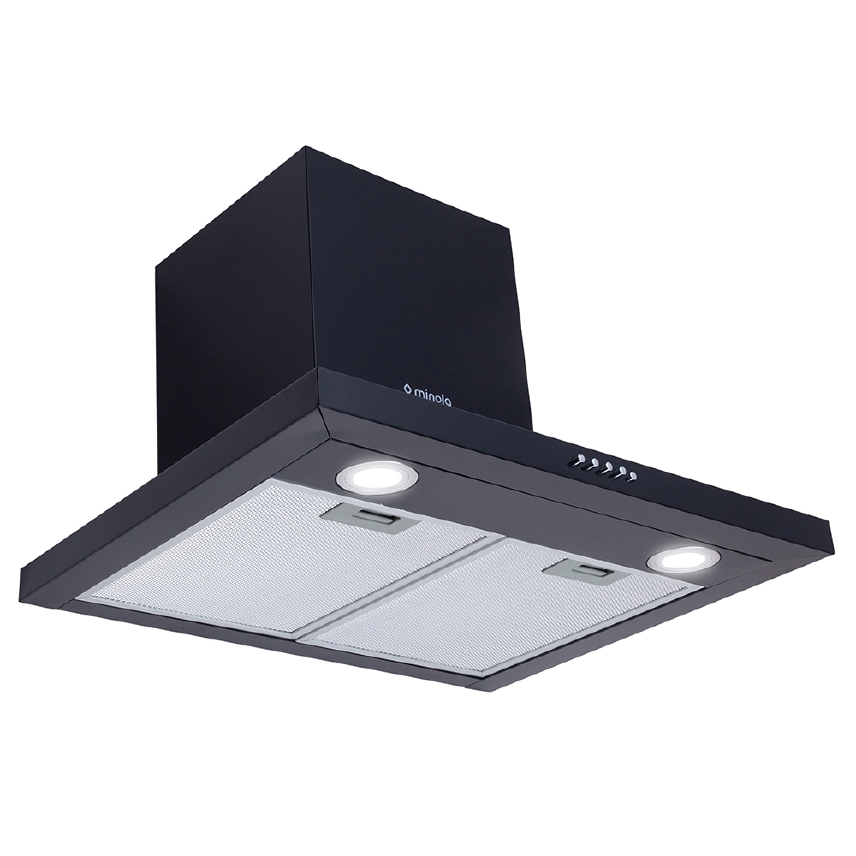Вытяжка декоративная Т-образная Minola Slim T 6712 BL 1100 LED - зображення 3