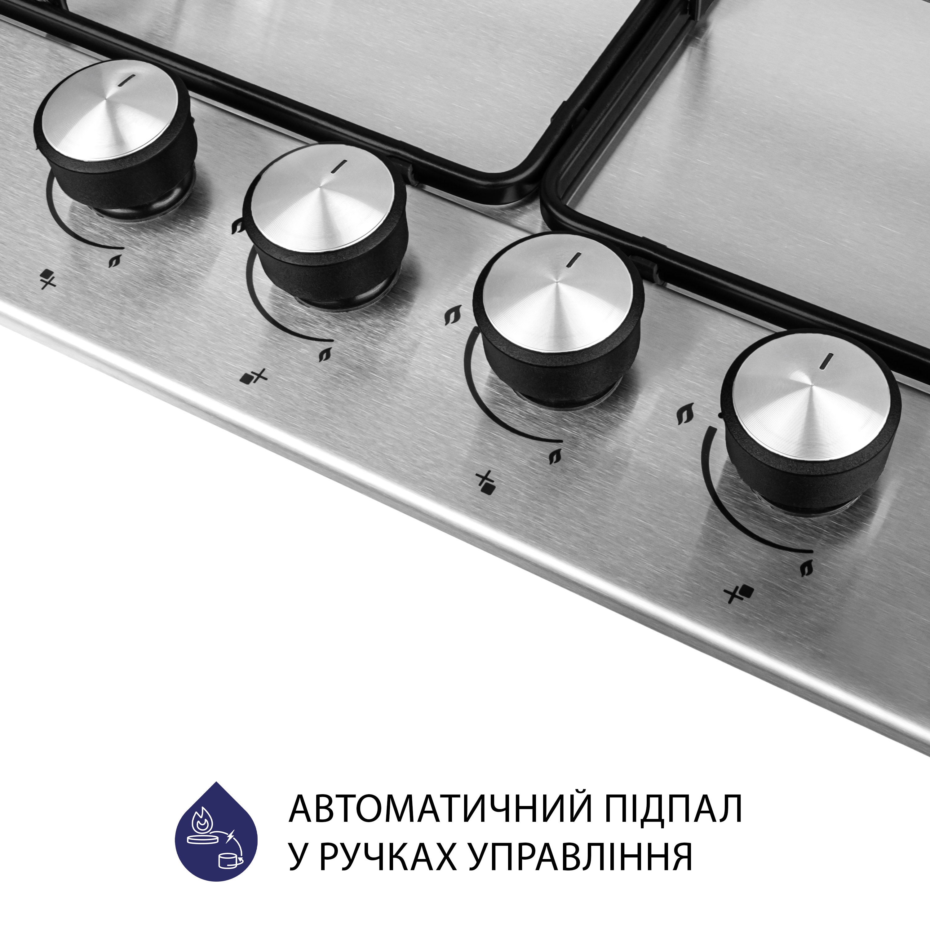 Поверхня газова на металі Minola MGM 61404 I - зображення 5