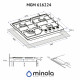 Поверхня газова на металі Minola MGM 616224 BL - зображення 11