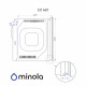 Духовой шкаф электрический Minola EO 660 BL - зображення 6