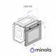 Духовой шкаф электрический Minola EOD 670 BL - зображення 5