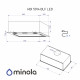 Полновстраиваемая вытяжка Minola HBI 5014 BLF LED - зображення 10