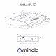 Minola 5905538402515 - зображення 14 Вытяжка плоская Minola HPL 522 BG - зображення 14