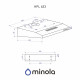 Витяжка плоска Minola HPL 633 IV - зображення 16