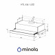 Витяжка телескопічна Minola HTL 614 I LED - зображення 10