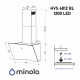 Витяжка декоративна похила Minola HVS 6812 BL 1200 LED - зображення 13