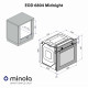 Духова шафа електрична Minola EOD 6804 Midnight - зображення 14