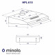 Витяжка плоска Minola HPL 615 WH - зображення 11