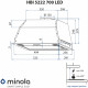 Витяжка повновбудована Minola HBI 5222 WH 700 LED - зображення 11