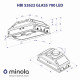 Вытяжка полновстраиваемая Minola HBI 52622 BL GLASS 700 LED - зображення 10