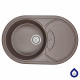 Миття кухонне гранітне Minola MOG 1160-78 Еспресо - зображення 2