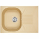 Мийка кухонна гранітна Minola MPG 1150-69 Пісок - зображення 