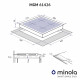 Варильна поверхня на металі Minola MGM 61426 WH - зображення 10