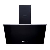 Вытяжка декоративная наклонная Minola HDN 5222 BL/INOX 700 LED