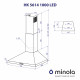 Витяжка купольна Minola HK 5614 WH 1000 LED - зображення 11