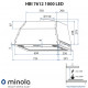 Витяжка повновбудована Minola HBI 7612 I 1000 LED - зображення 10