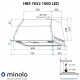 Витяжка повновбудована Minola HBS 7652 WH 1000 LED - зображення 11