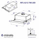 Витяжка телескопічна Minola MTL 6212 WH 700 LED - зображення 13