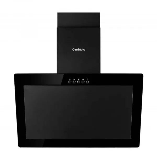 Вытяжка декоративная наклонная Minola HDN 6124 BL LED