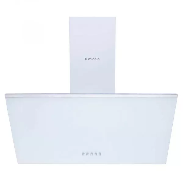 Вытяжка декоративная наклонная Minola HDN 6222 WH/INOX 700 LED