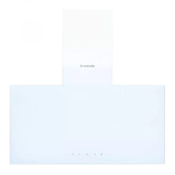 Витяжка декоративна похила Minola HVS 6744 WH 1100 LED