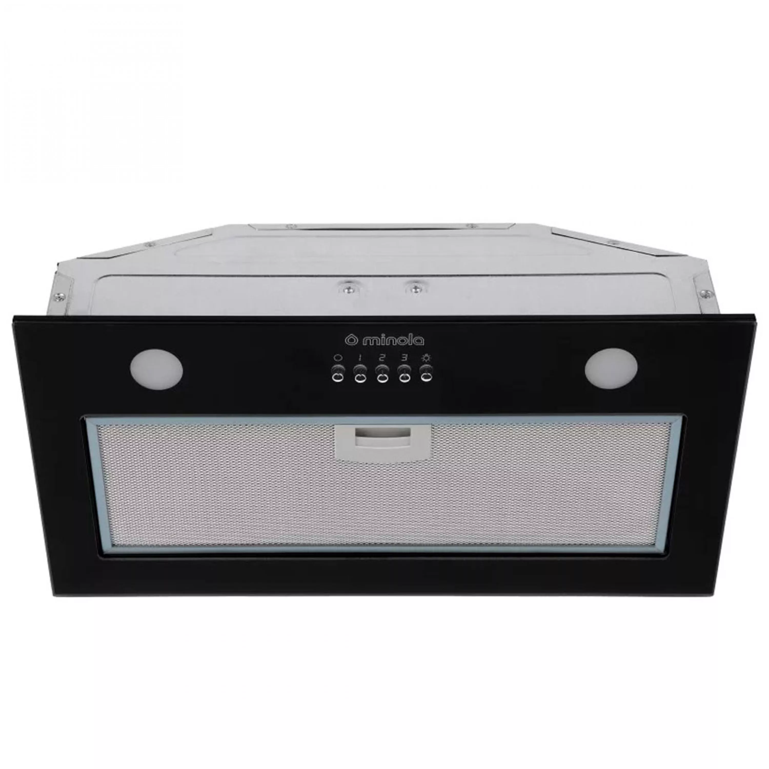 ➤Купити витяжку повновбудовану Minola HBI 5262 BL GLASS 700 LED в