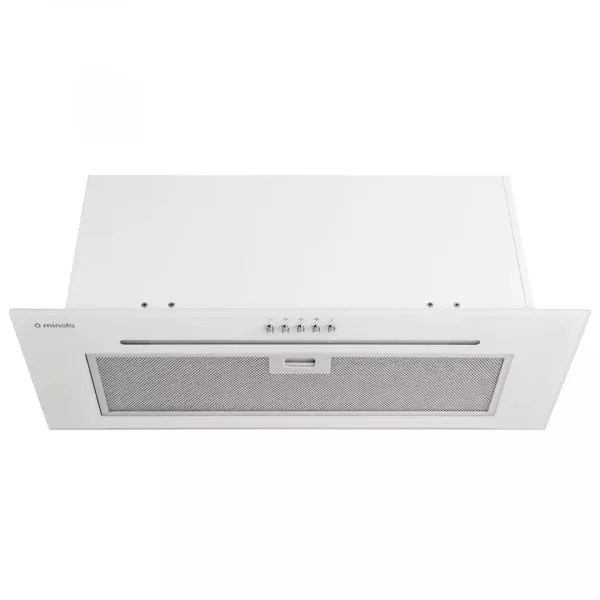 Витяжка повновбудована Minola HBI 7664 WH GLASS 1000 LED Line