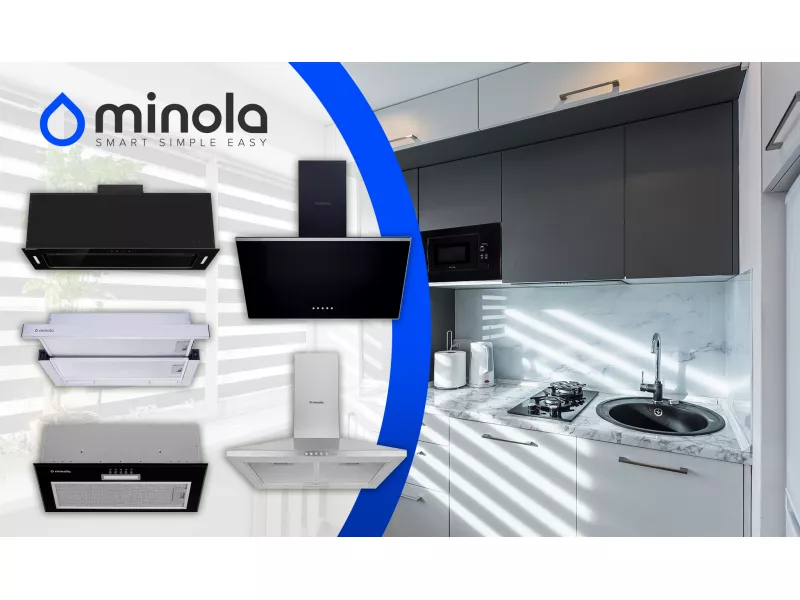 ТОП-5 витяжок Minola для маленької кухні: компактність, стиль, ефективність