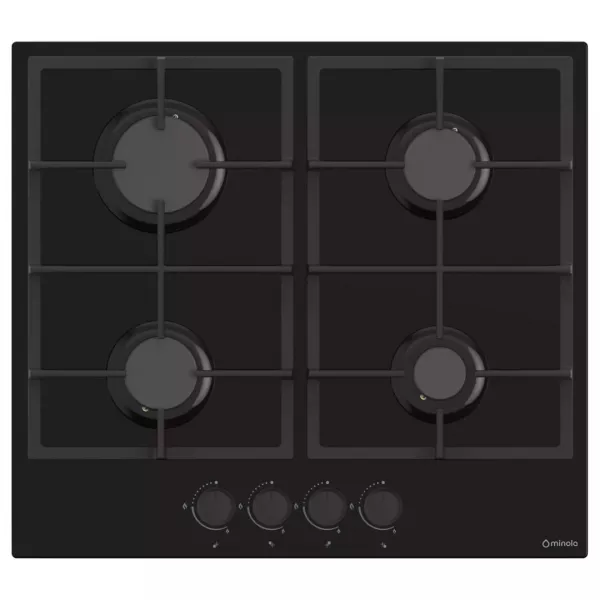 Газова поверхня на склі MINOLA MGG 614202 BL Газова поверхня на склі MINOLA MGG 614202 BL