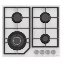 Газова поверхня на склі MINOLA MGG 61622 WH